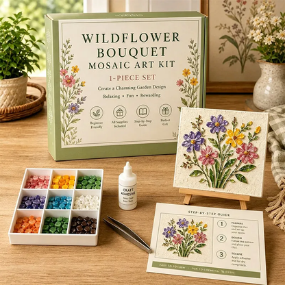 ⚡Hot Sales 49% OFF🎨Watering Can Mosaic Art Kit